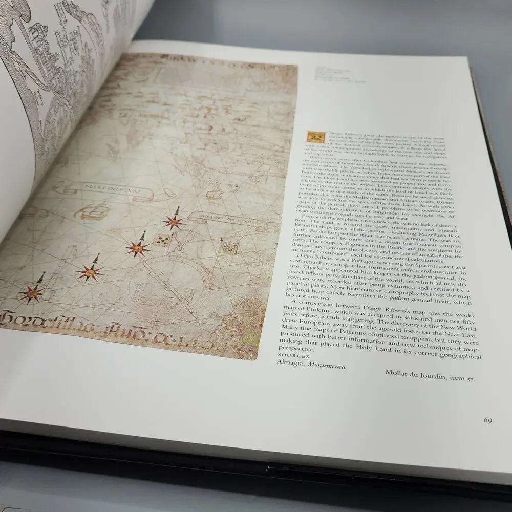 Maps of the Holy Lands: Images of Terra Sancta Through Two Millenia, HC & DJ